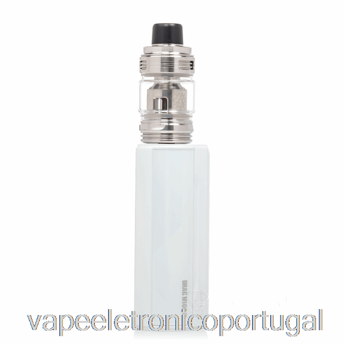 Vape Eletrônico Voopoo Drag M100s Starter Kit Branco Pérola